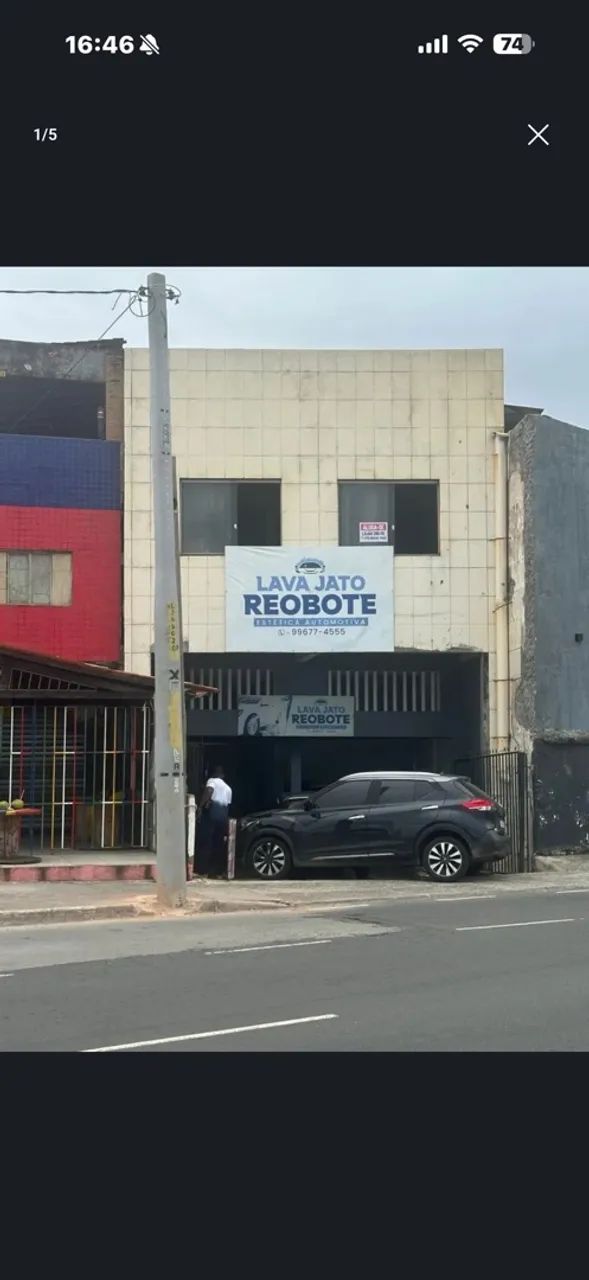 Lojão em Orla 200 m2 