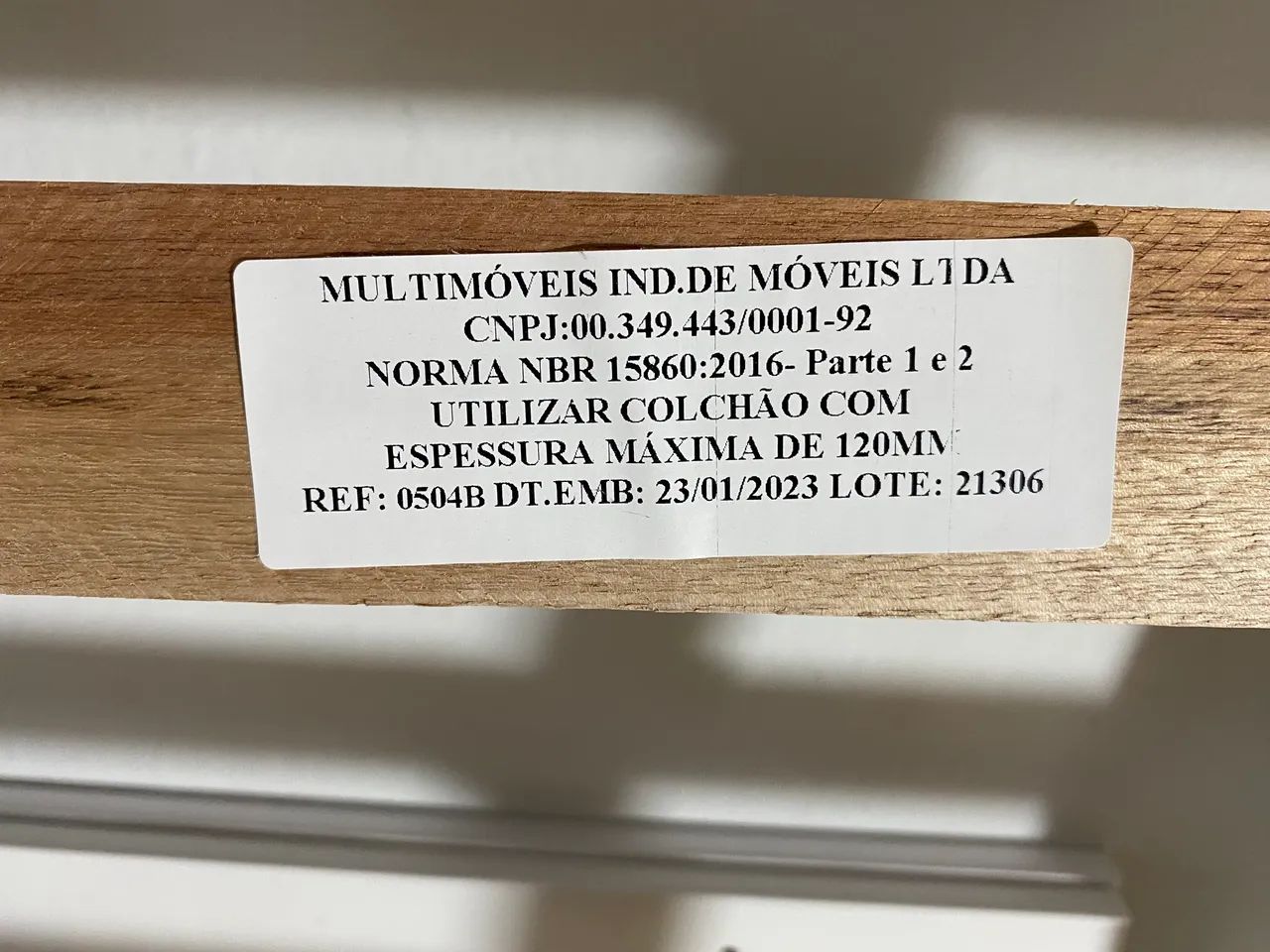 Excelente Berço Americano, Marca Multimoveis, Mini Cama - Foto 4