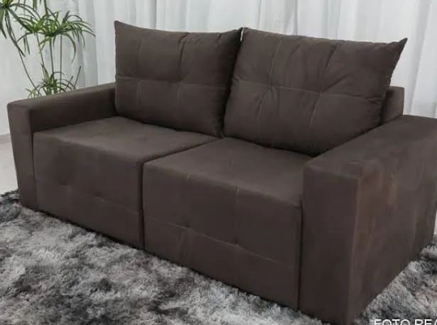 Sofá retrátil promoção a pronta entrega - Foto 2