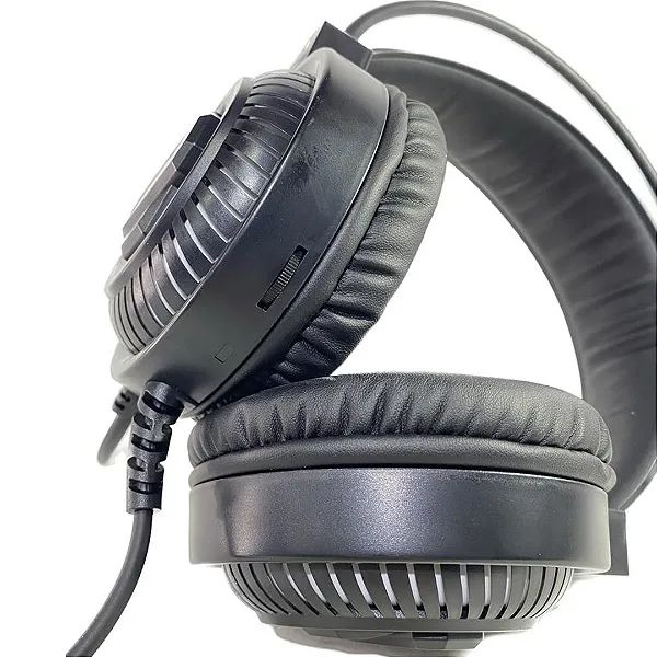 Headset Gamer Com Microfone Conexão P3 + USB Para Led - HP  - Foto 3