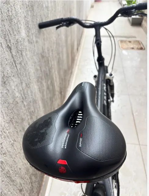 Bicicleta Caloi 500 Comfort - Revisada, Aro 26 e Suspensão (Impecável) - Foto 5