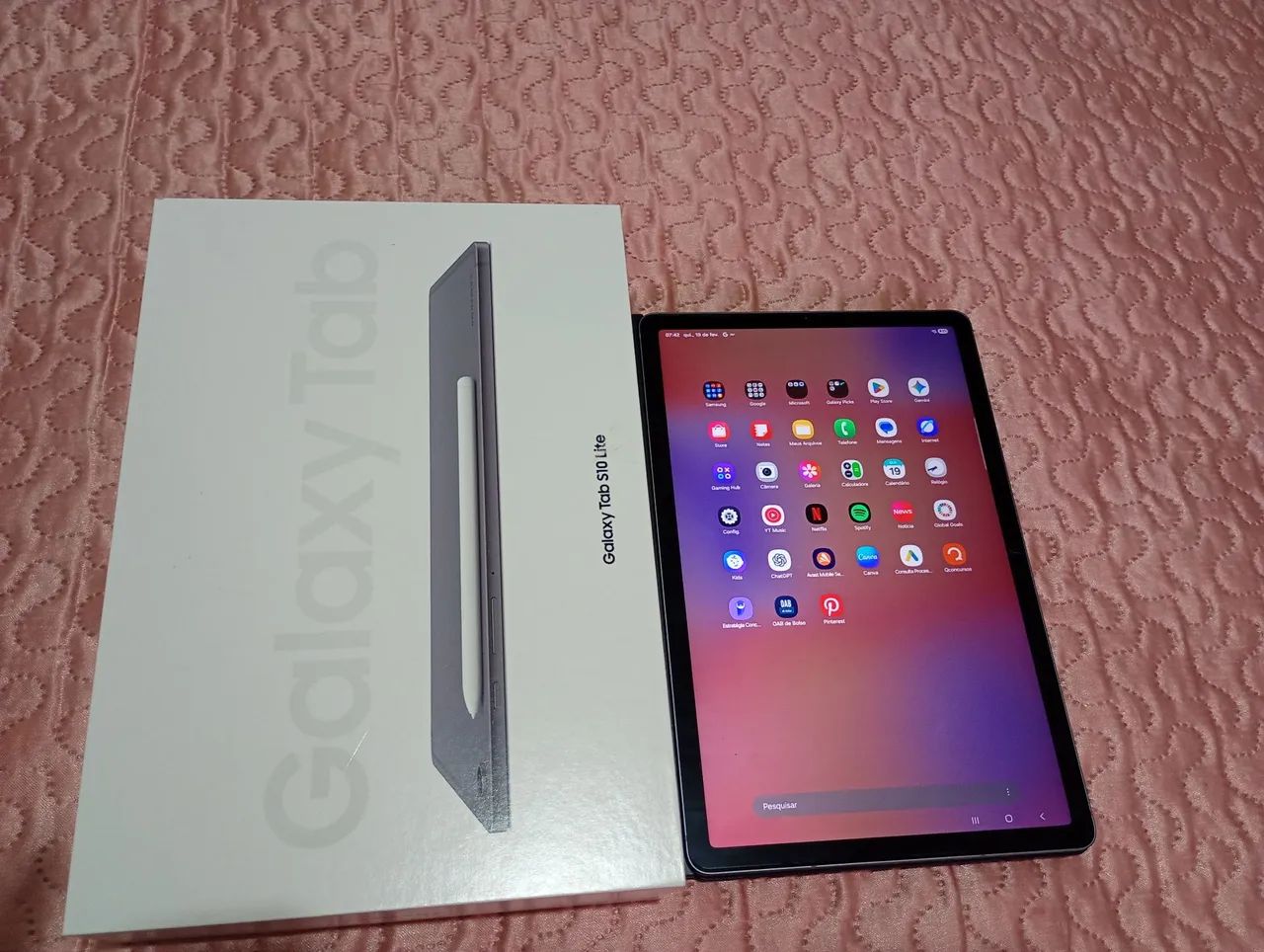 Tablet Samsung Galaxy S10 lite novo - Foto 2