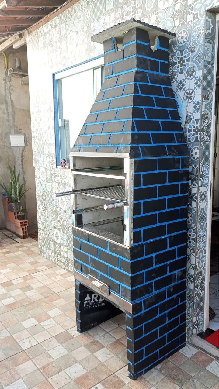 Churrasqueira pré moldada 750 - Foto 4