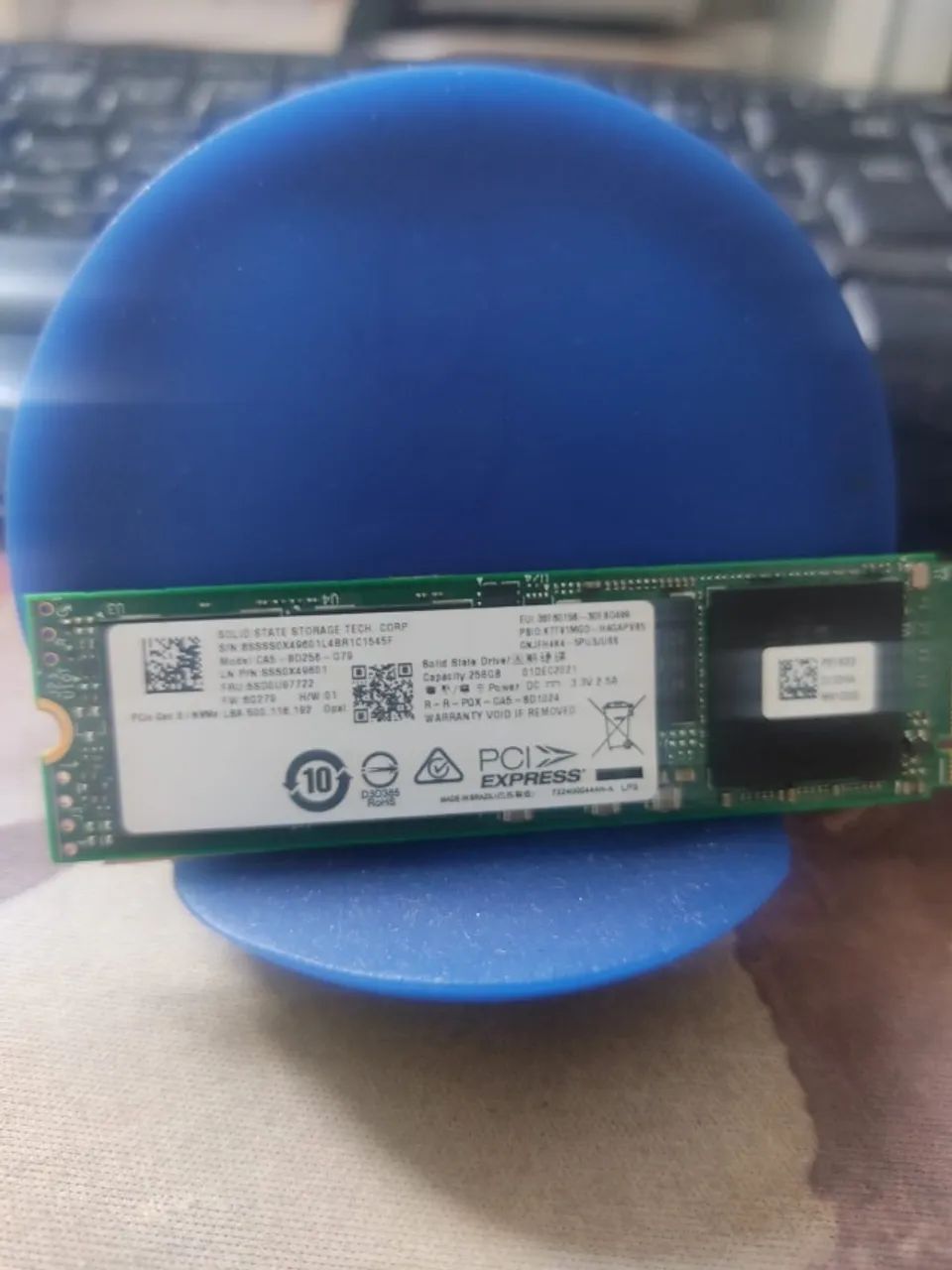 SSD M2 NVMe 256gb Solid State Gen3