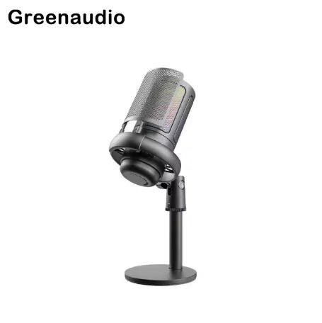 GAM-ME6S Black, Microfone USB RGB (Nunca utilizado)