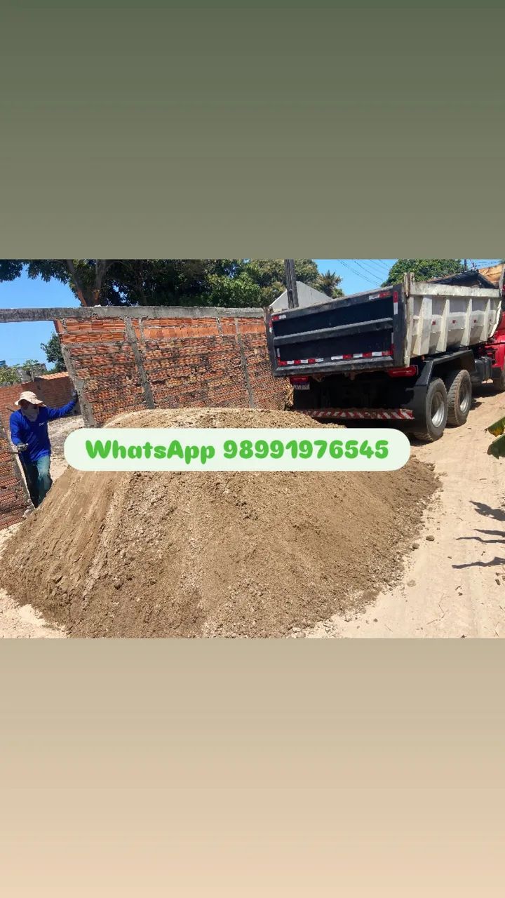 Carrada de areia de emchoro