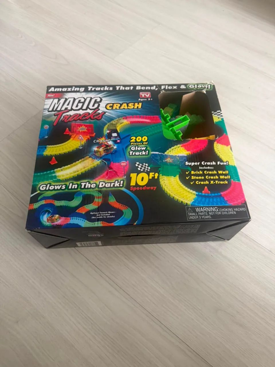 Magic Tracks Crash (autorama circuito flexível)