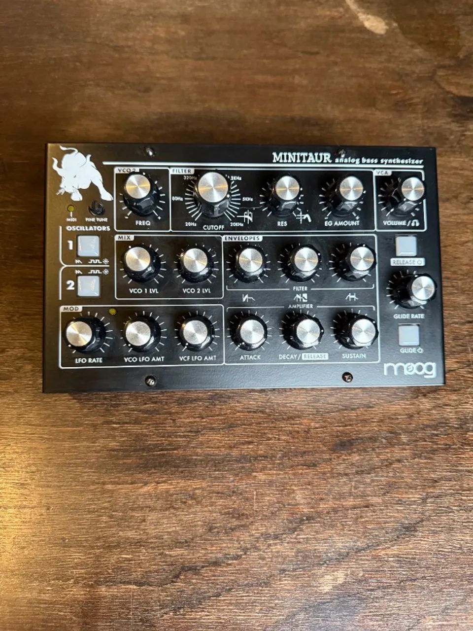 Moog Minitaur - Sintetizador Baixo Analógico - Estado de Novo
