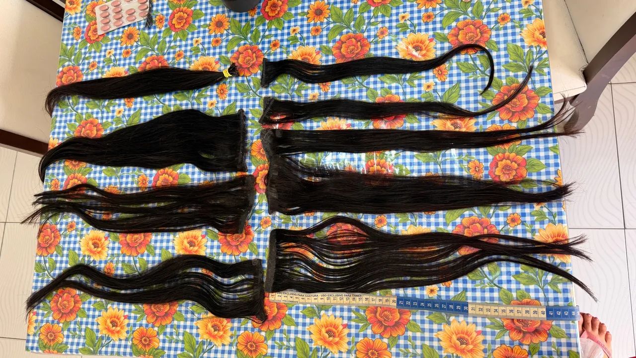 cabelo humano mega hair - Foto 3