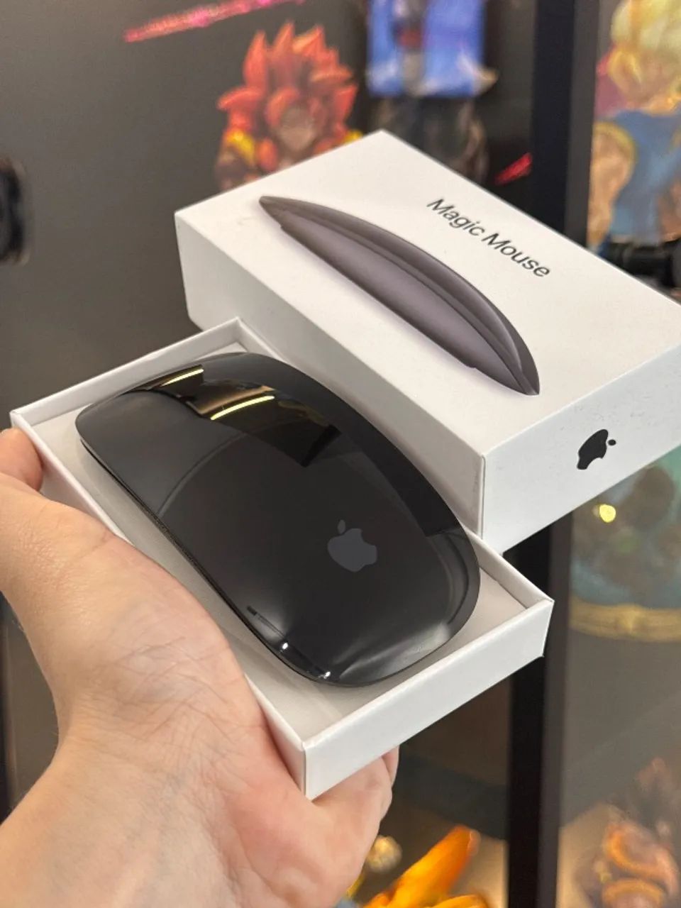 Magic Mouse 2 Space Grey Completo Perfeito
