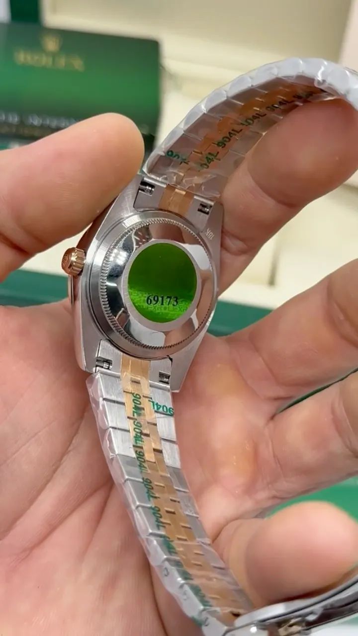 Relógio Feminino Rolex Datejust 31mm Automático + Caixa Rolex Completa - Foto 5
