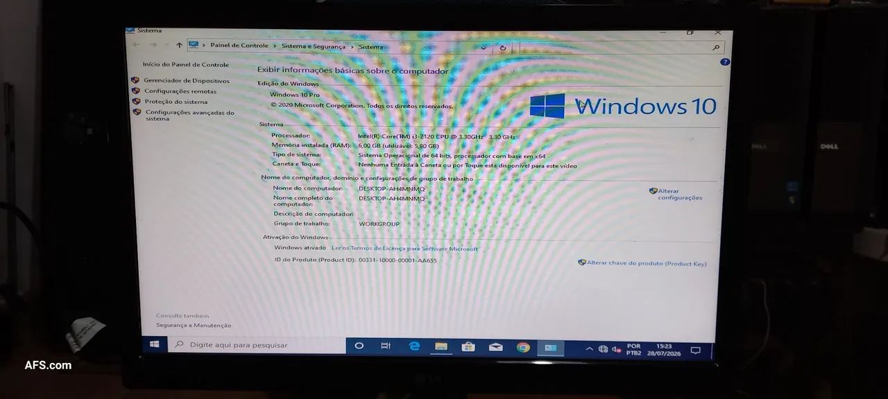CPU Dell com teclado e mouse  - Foto 4