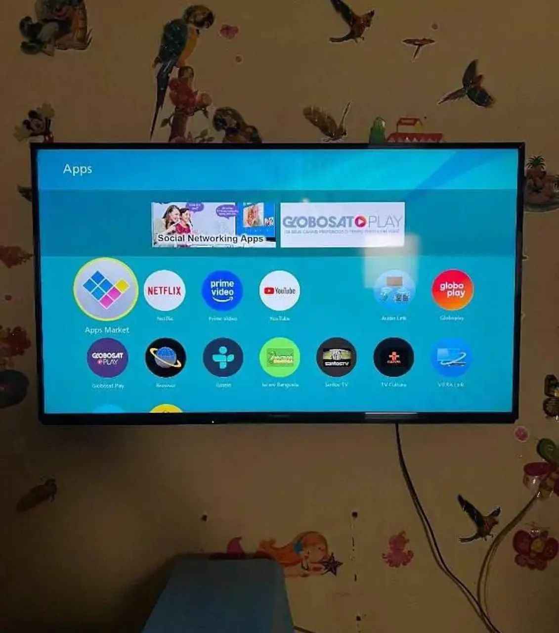 Para vende tv Panasonic 43polegadas smart