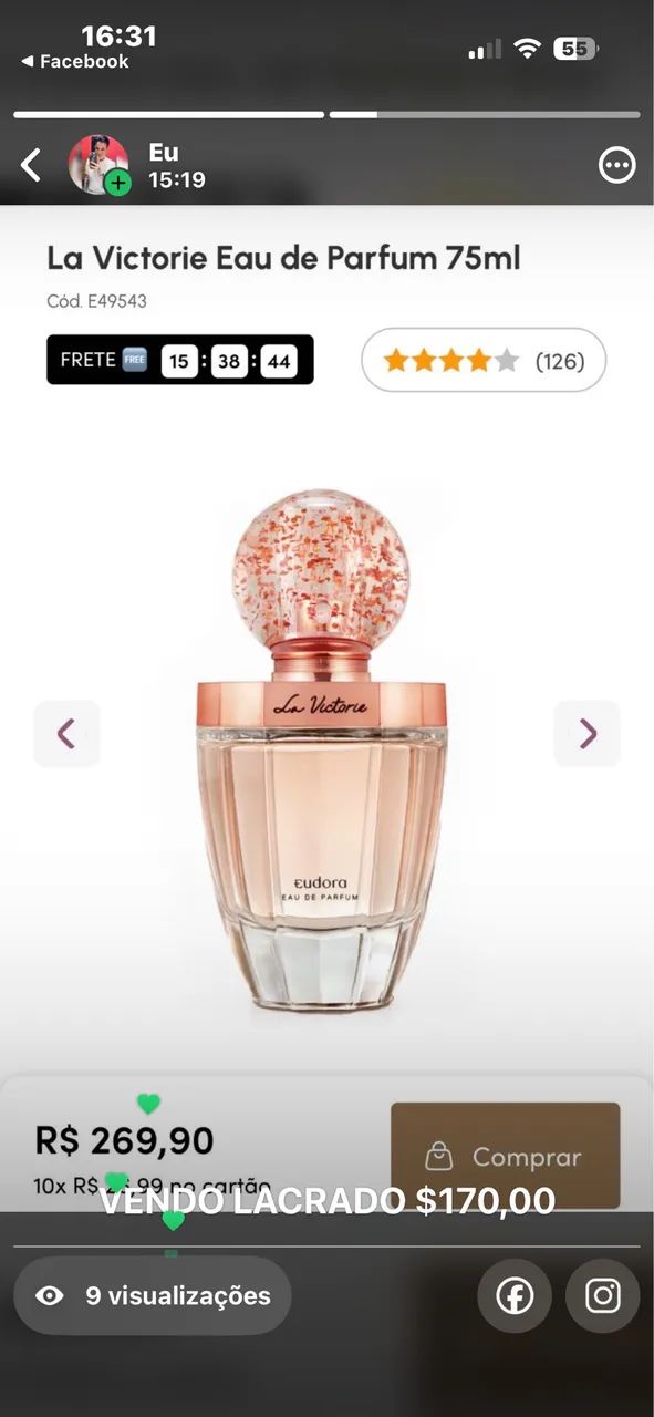 PERFUME LÁ VICTORIE