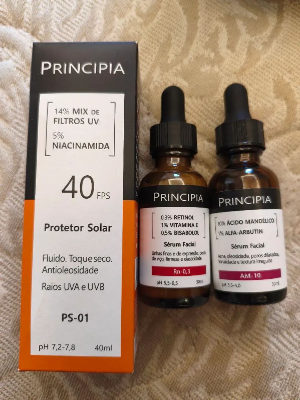 Produtos p o rosto