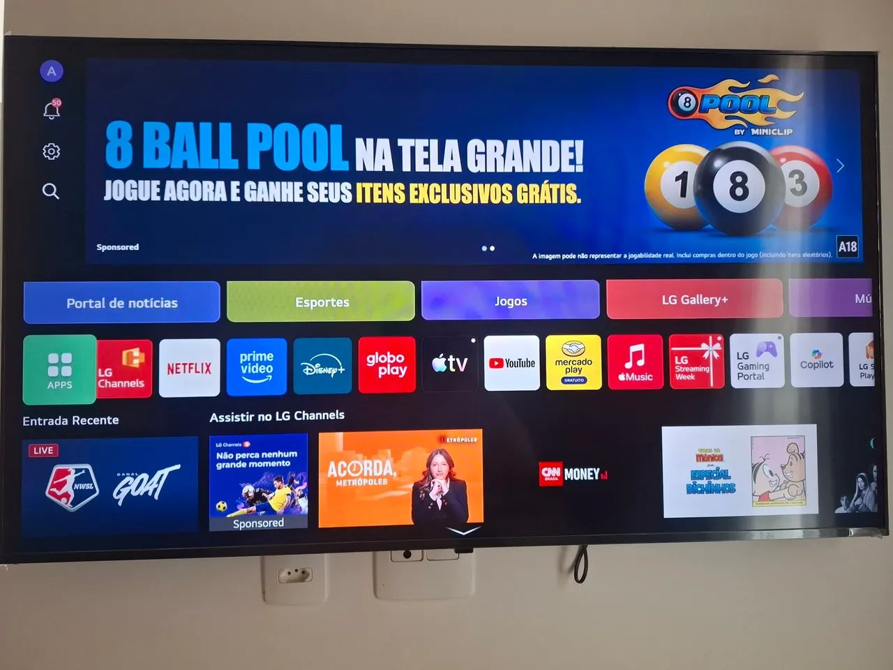 Televisão LG
