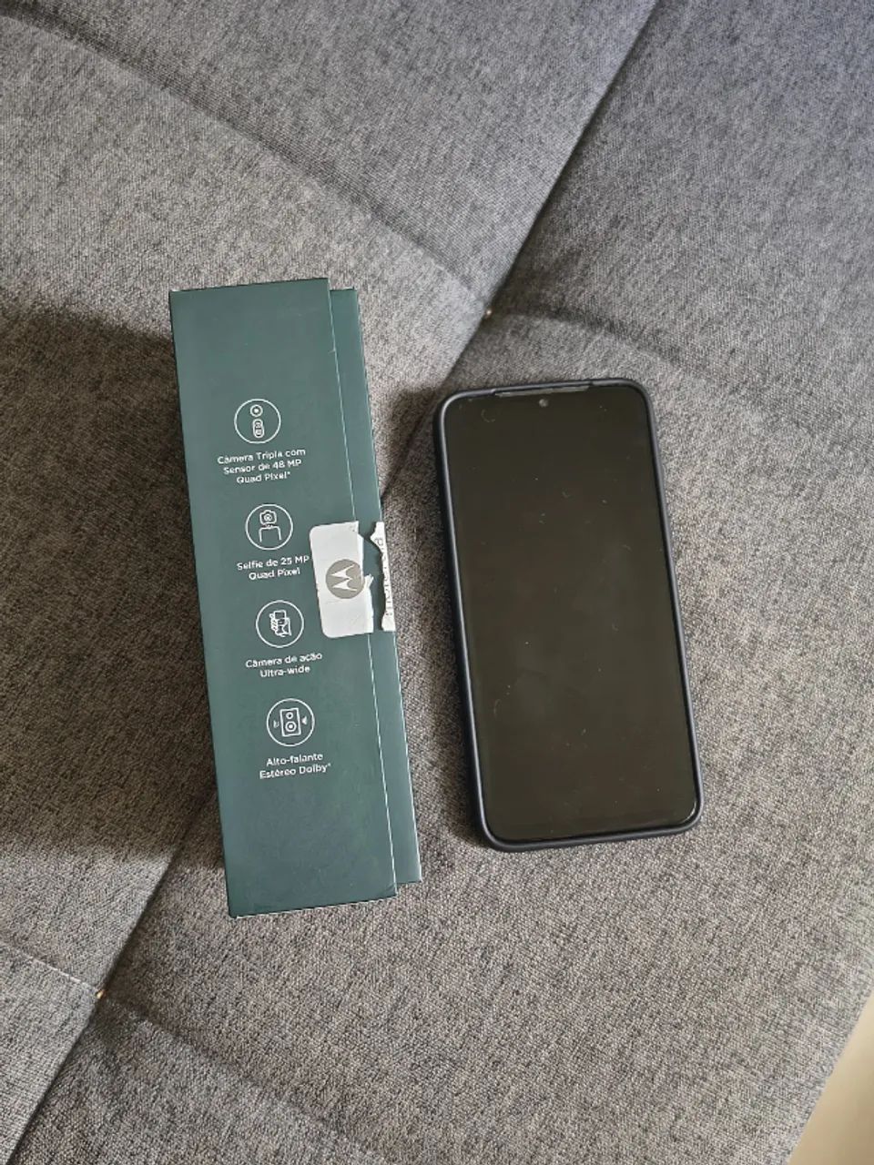 Moto g 8 plus tudo original - Foto 4