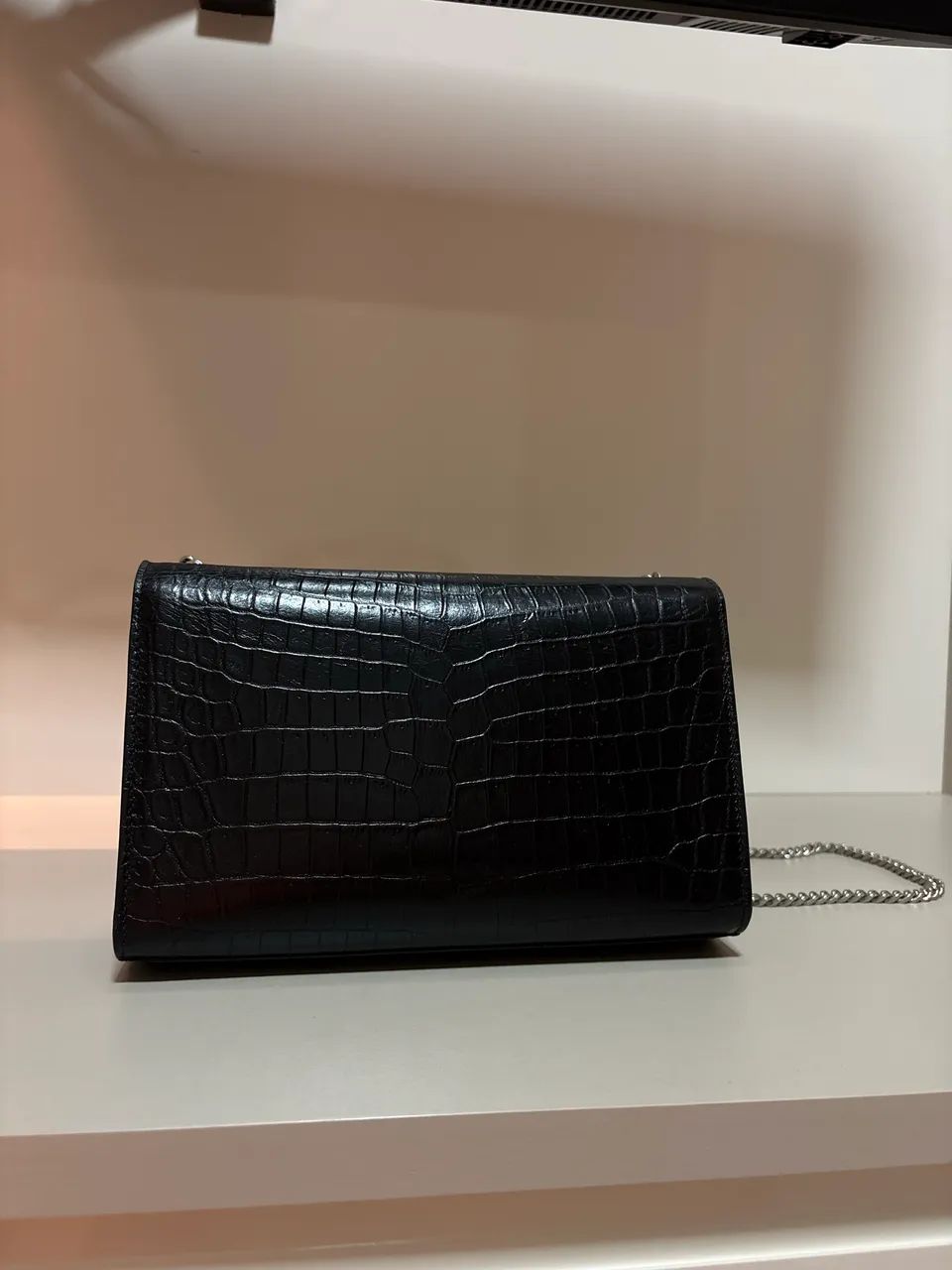 Bolsa saint laurent ORIGINAL kate tassel crocodile medium - Foto 5