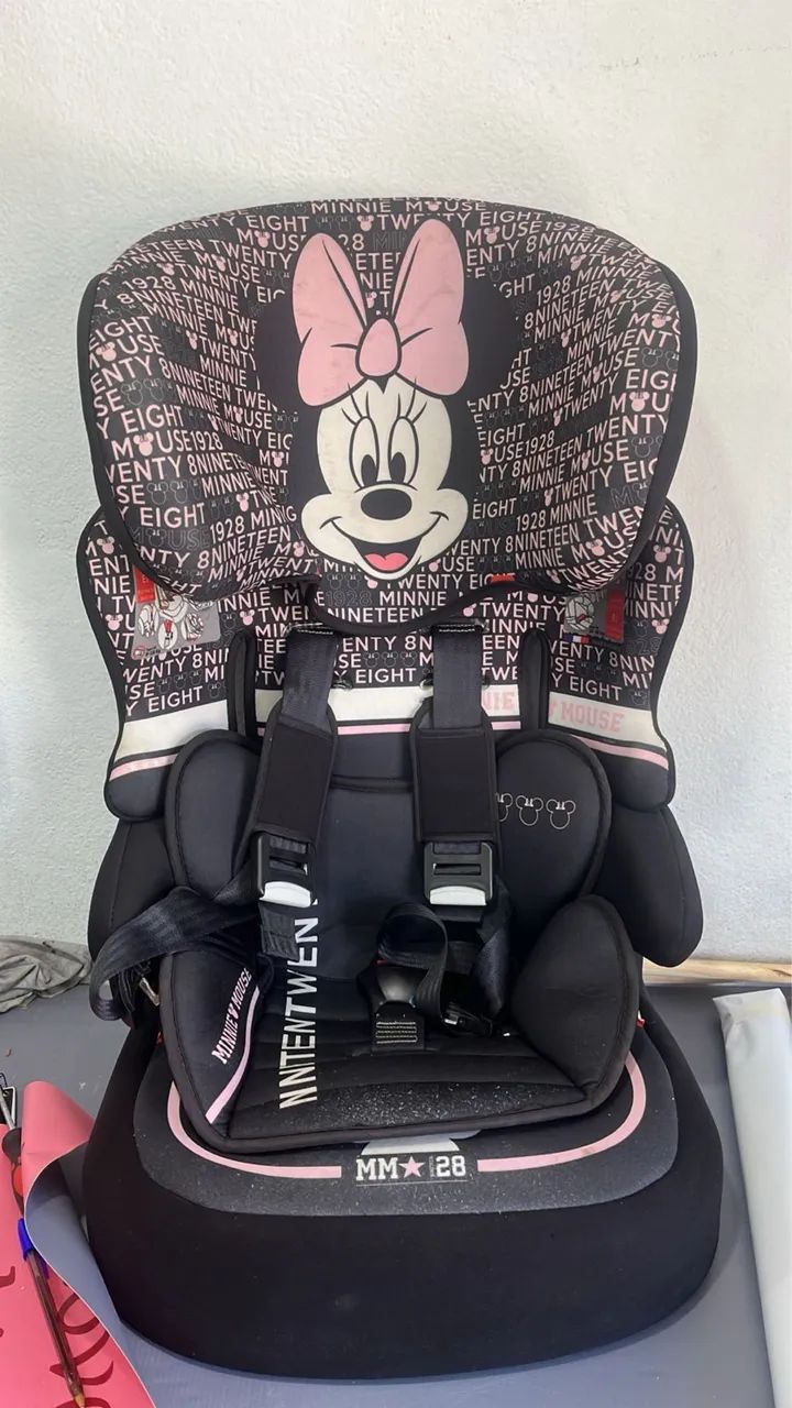 Cadeirinha de Carro Minnie Mouse
