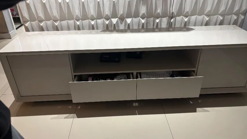 Rack Off-White Para a Sala  - Foto 5