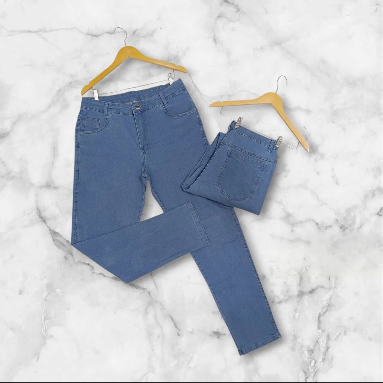 Calça masculina PLUS SIZE com lycra - Foto 2