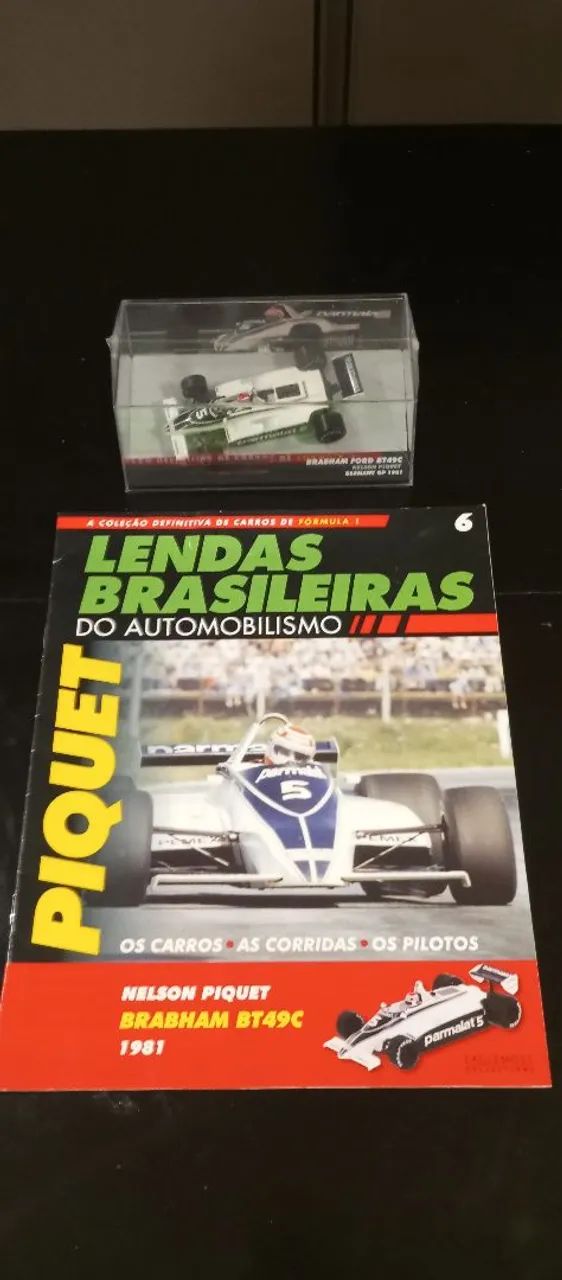 Miniatura Brabham Ford BT49C Nelson Piquet 1981 - Foto 3