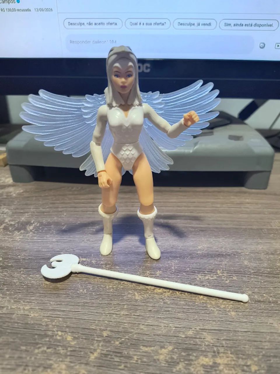 MOTU Origins Feiticeira Branca (Castelo de Greyskull)