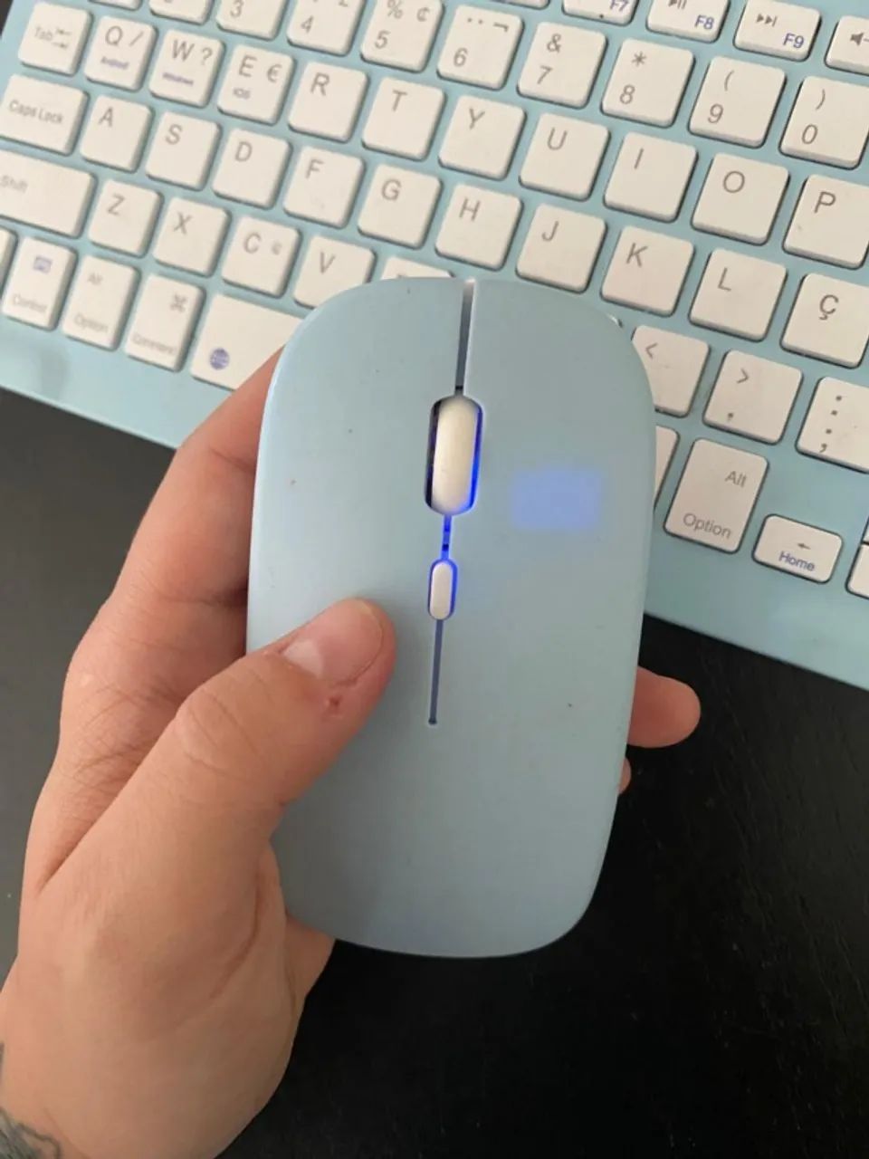 Teclado e mouse bluetooth - Foto 4