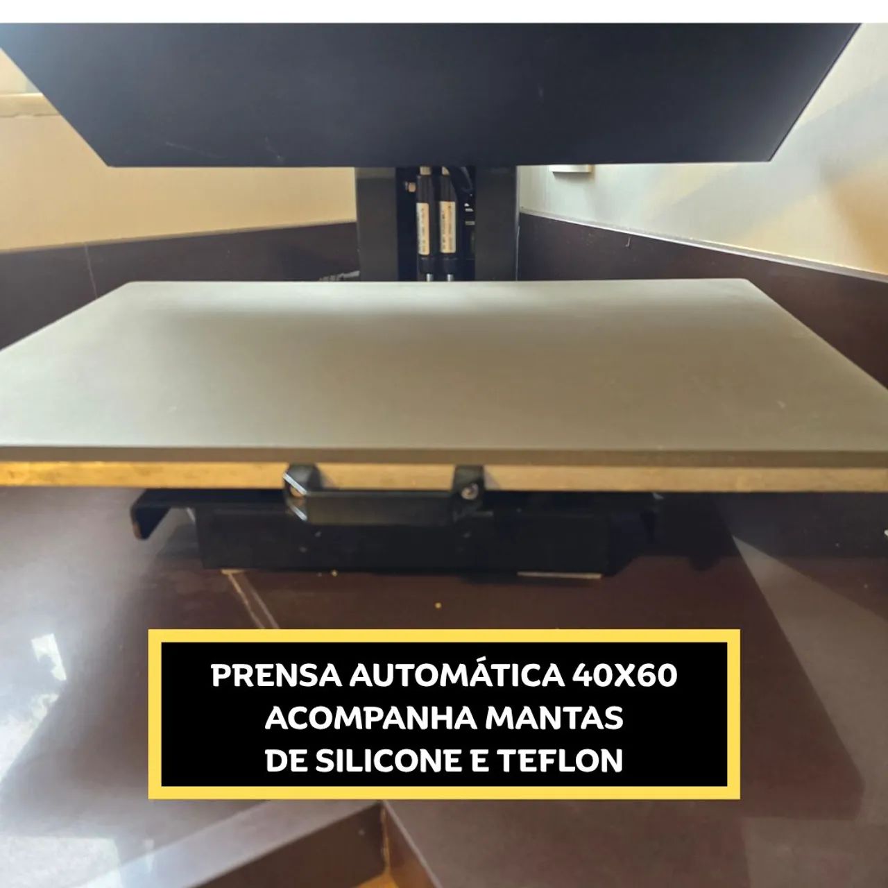 PRENSA AUTOMÁTICA PLANA 40 X 60 DE GAVETA - Foto 4
