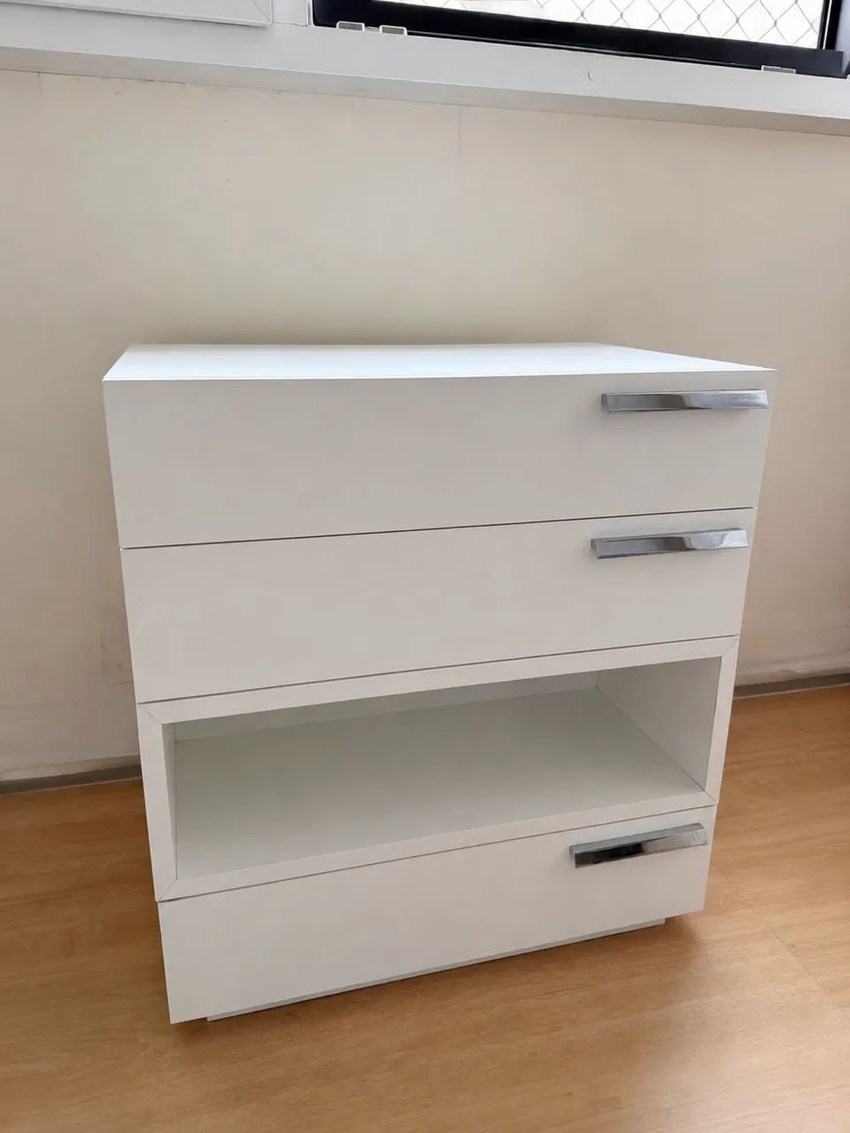 Gaveteiro MDF branco  