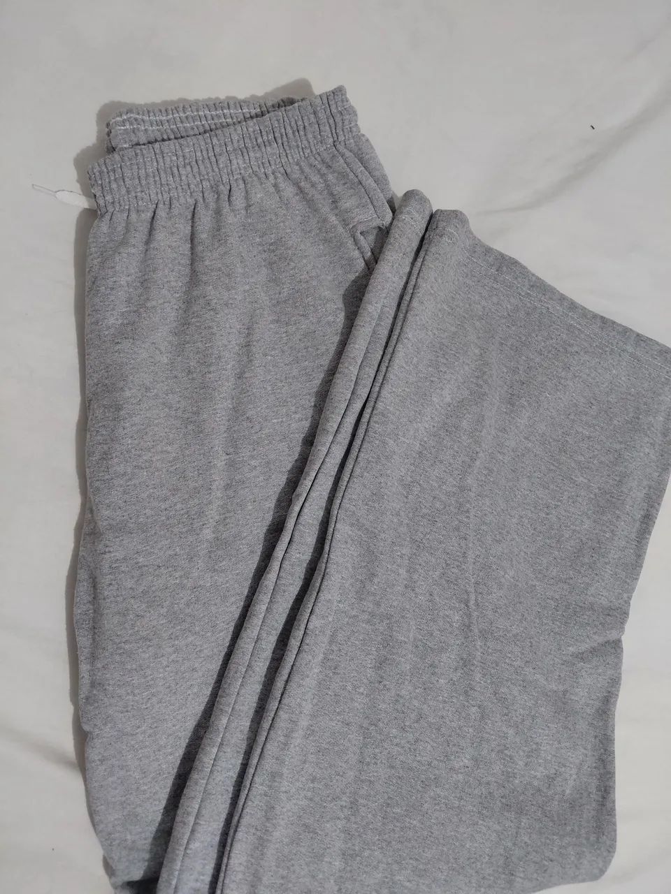Calça Moletom Baggy Cinza - Foto 3
