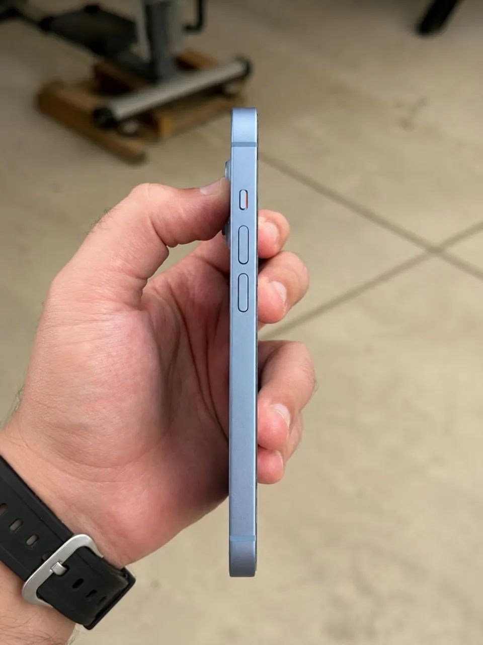 iPhone 14 azul 128 Modelo Esim - Foto 2