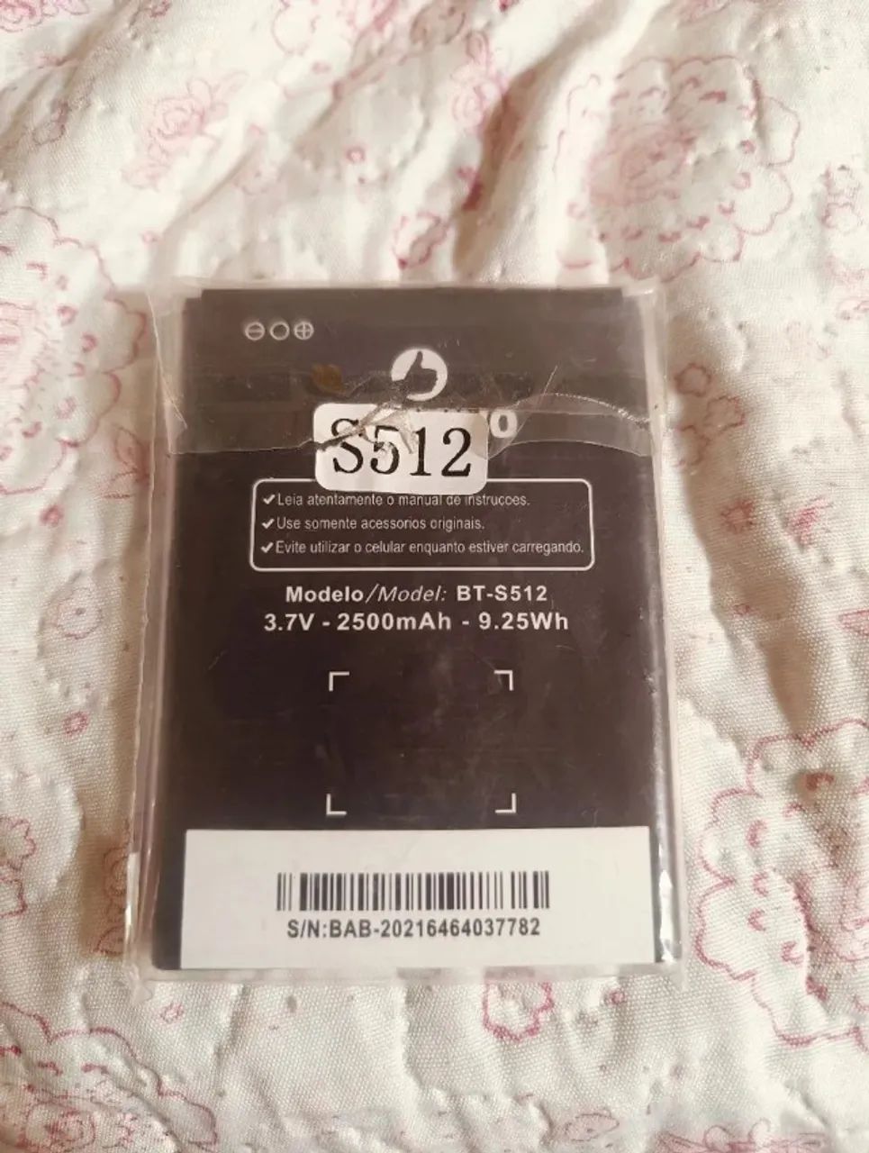 Bateria positivo s512