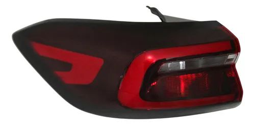 Par Lanterna Sinaleira Chery Tiggo 7 8 2023 2024 2025 2026 Ambos Lados Vermelho - Foto 2