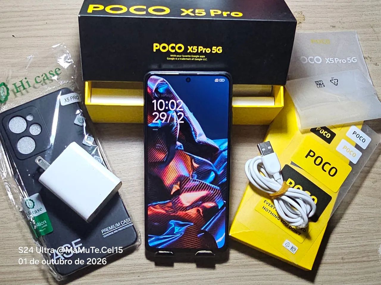 XIAOMI POCO X5 PRO 5G DE 256GB +8+4 DE RAM COM NFC TODO ORIGINAL E PERFEITO  - Foto 2