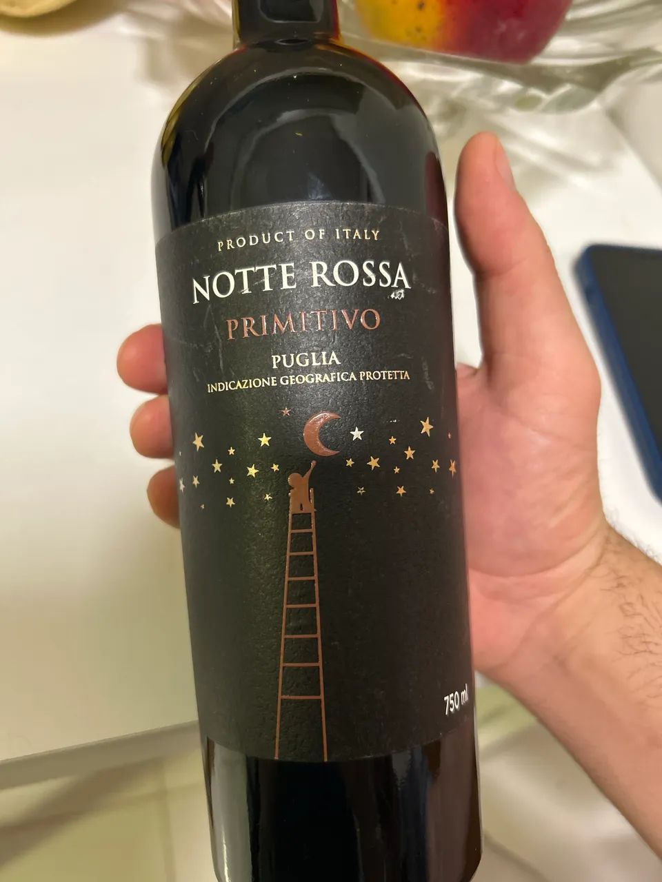 3 vinhos variados - Italiano Notte Rossa 2019 - Foto 3