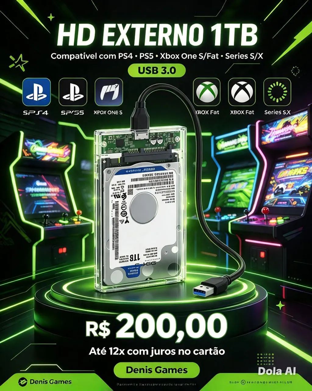 Hd externo 1tb 