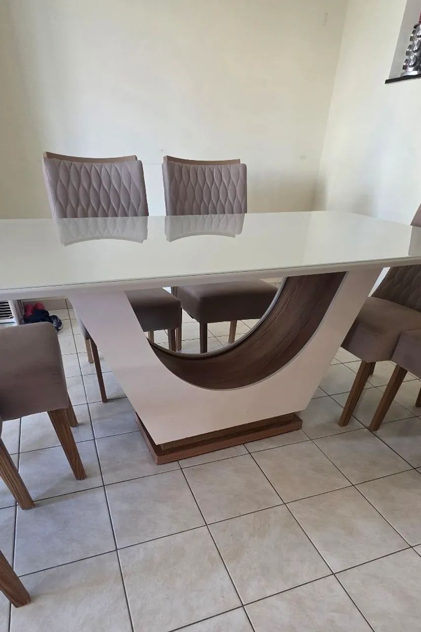 Mesa vidro temperado 