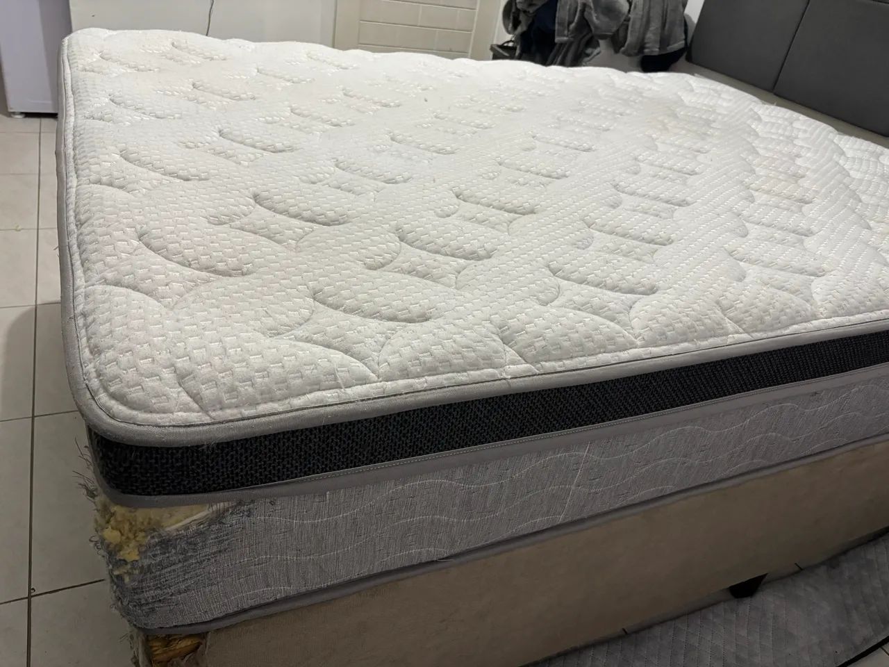 Cama kingstar luxor miracoil - Foto 4