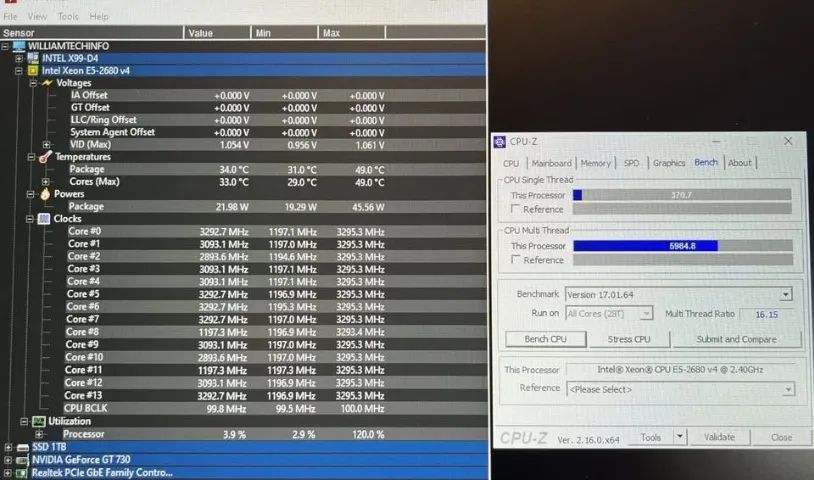 Xeon E5-2680 v4 (14 Núcleos / 28 Threads) - Foto 4