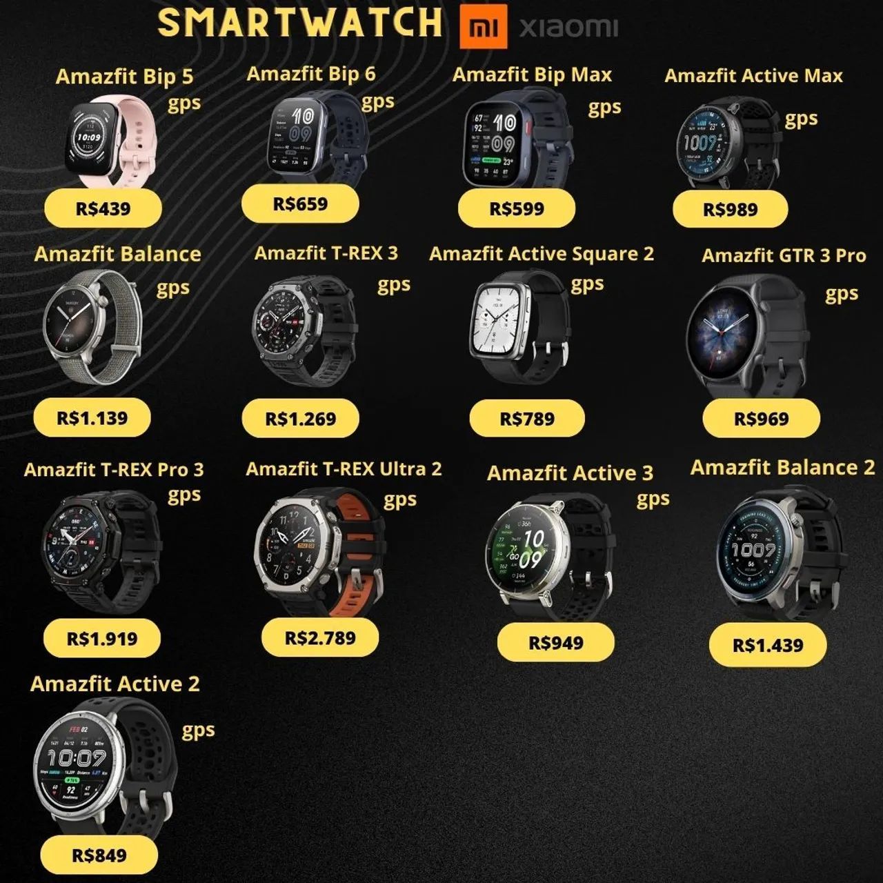Smartwatchs Xiaomi! diversos modelos, ótimos preços!  - Foto 4