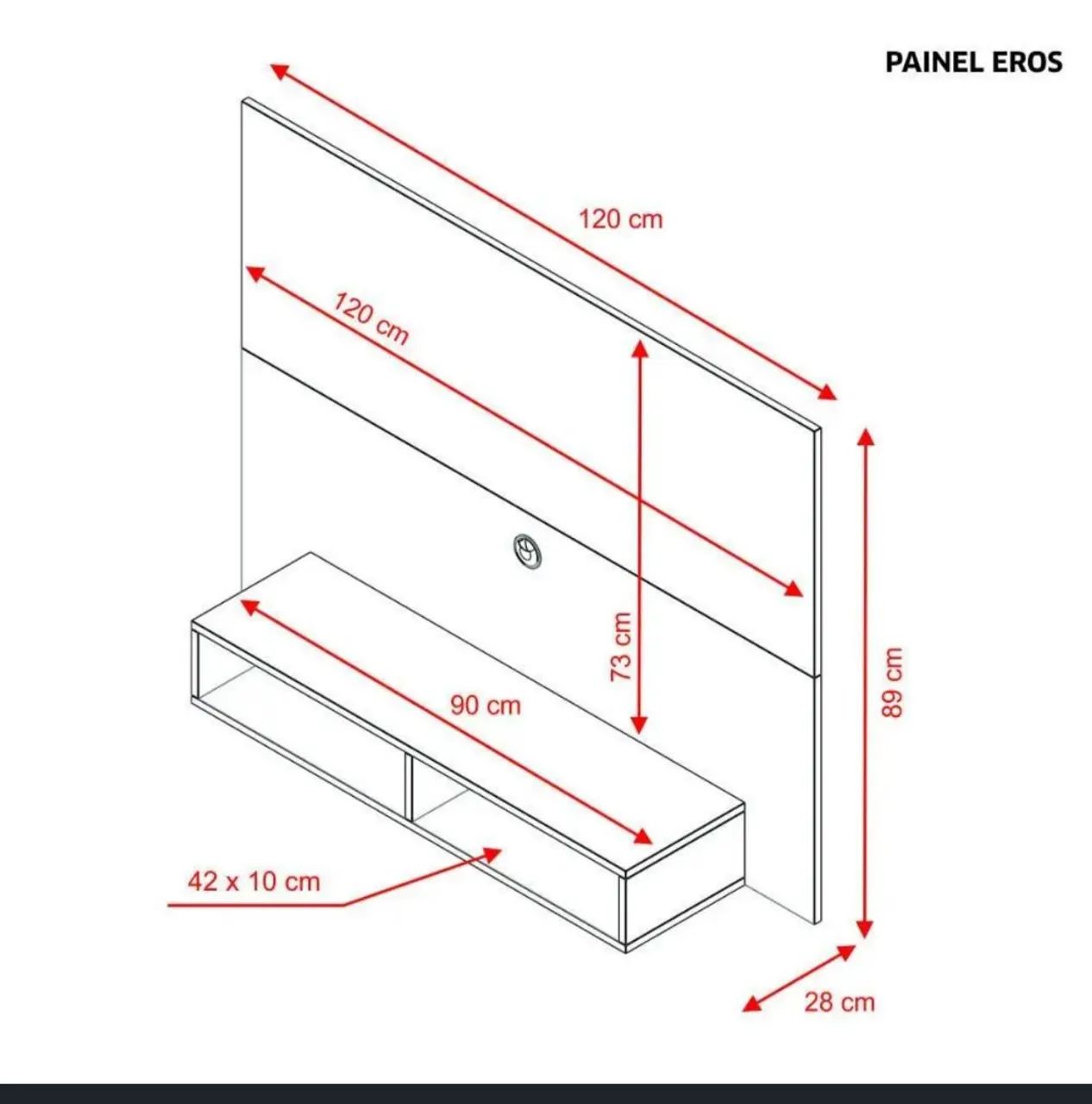 Painel de tv  - Foto 2