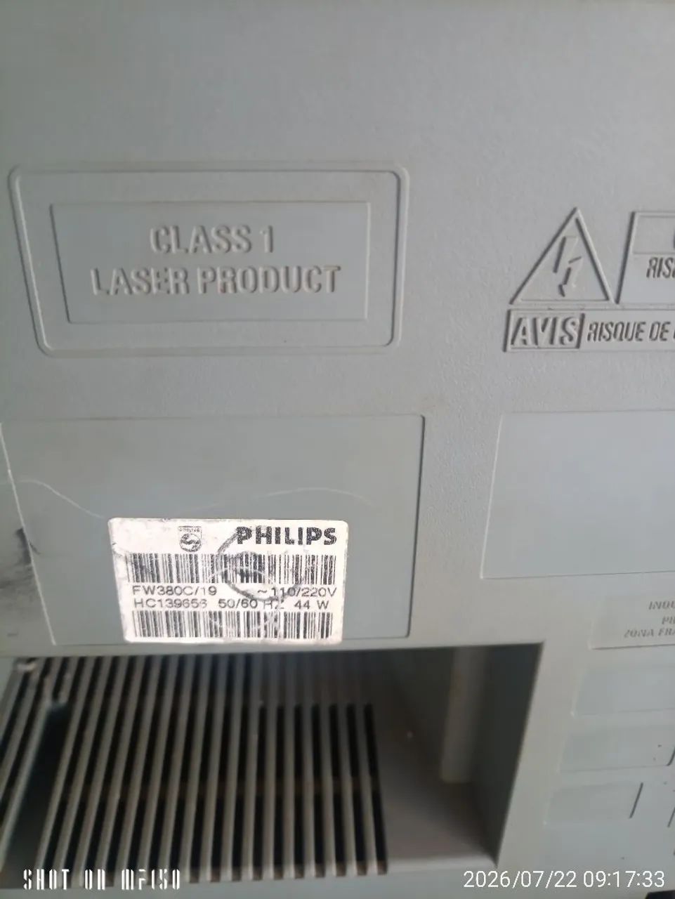Vendo um som Philips não funciona mais tá tudo certinho com as teclas  - Foto 3