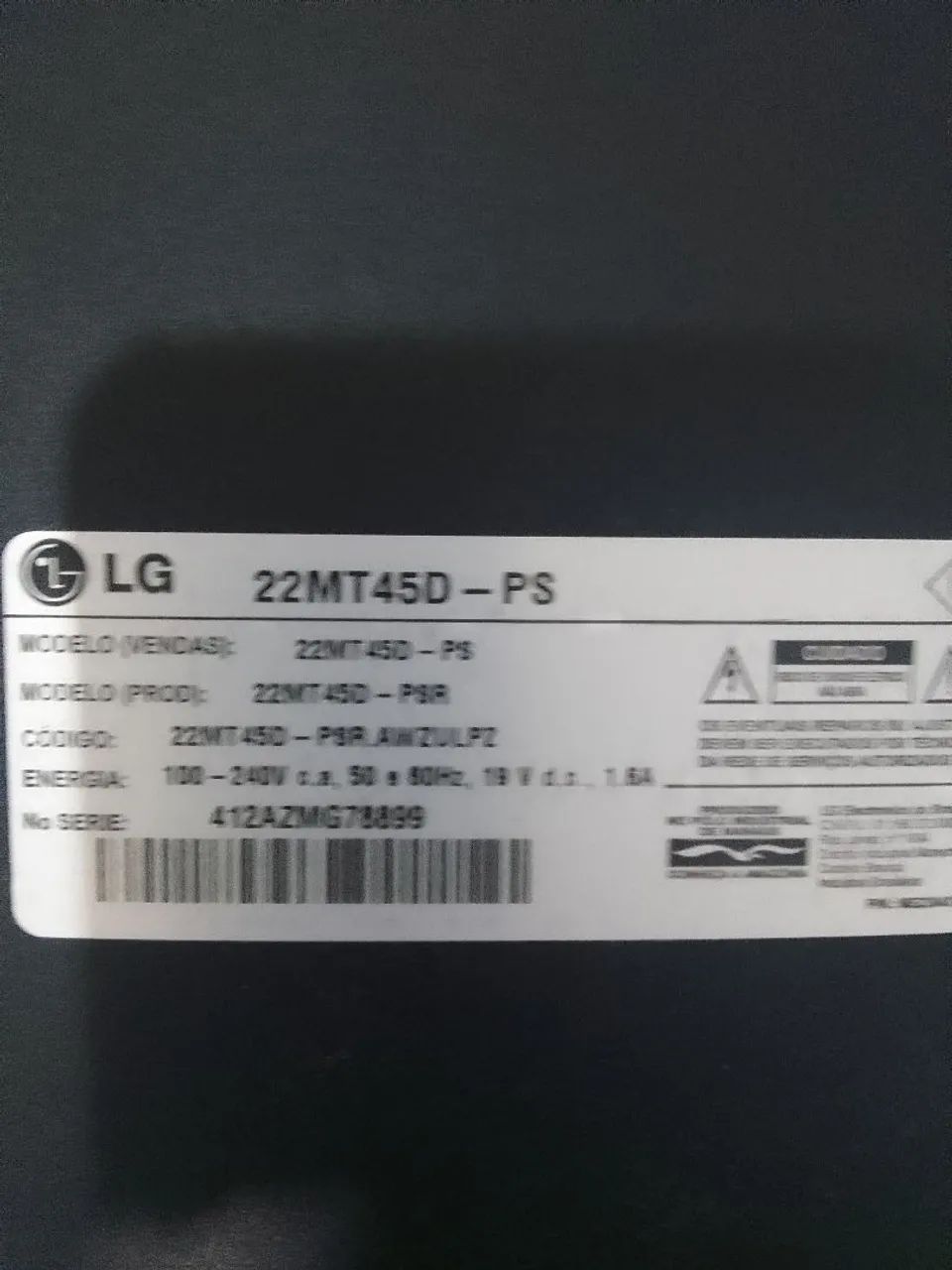 Vendo tv lg22mt450-ps - Foto 2