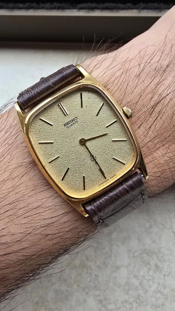 Relógio Seiko Tank Vintage Ref. 2620-0160 - Foto 2