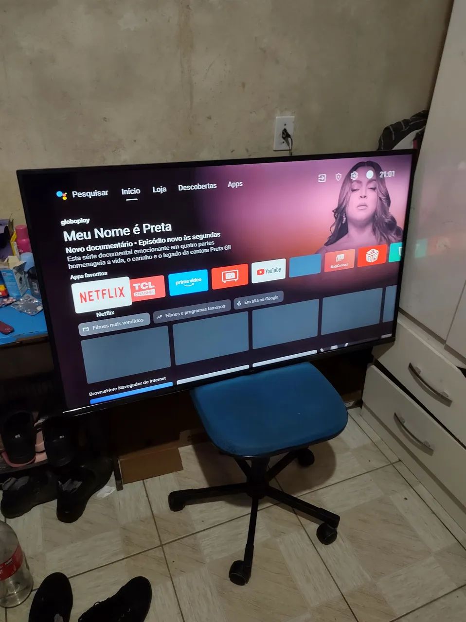 Smart TV 50 polegadas 4K - Foto 5