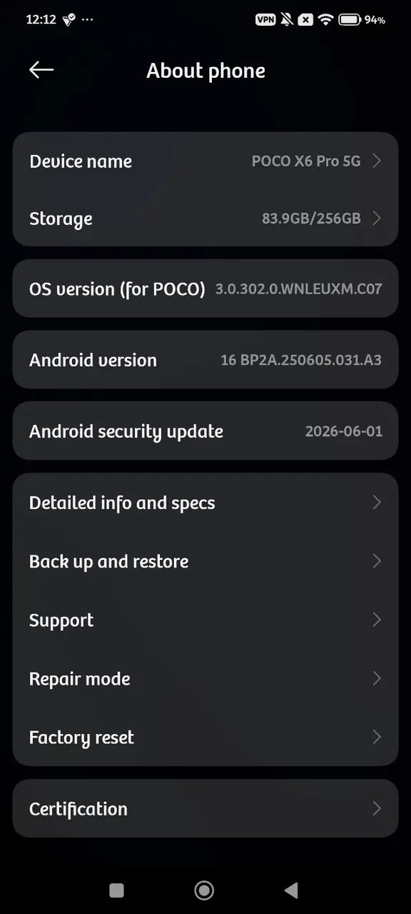 XIAOMI POCO X6 PRO 5G comprado no final de 2024 - Foto 2
