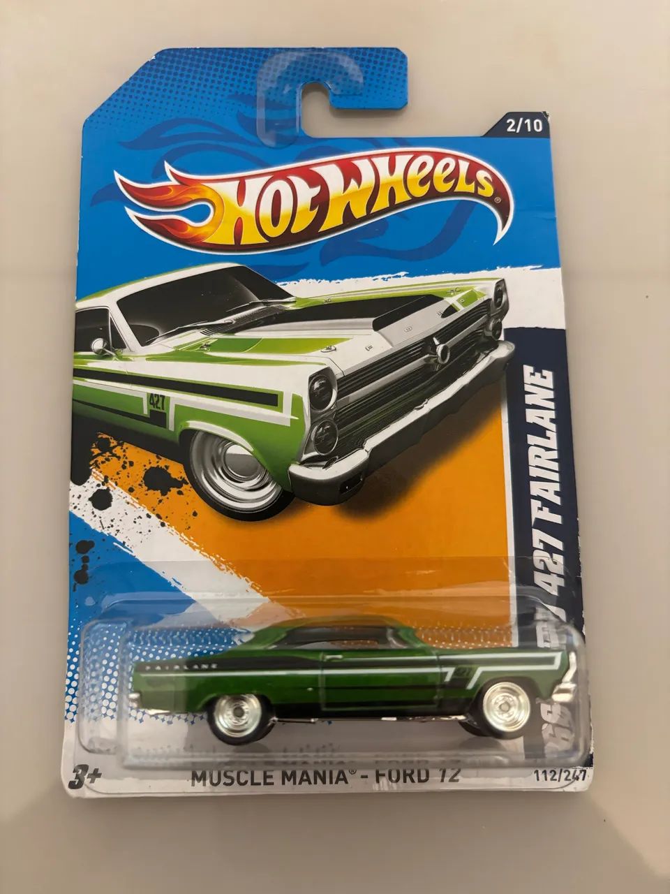 Hot Wheels 66 Ford 427 Fairlane Super Thunt