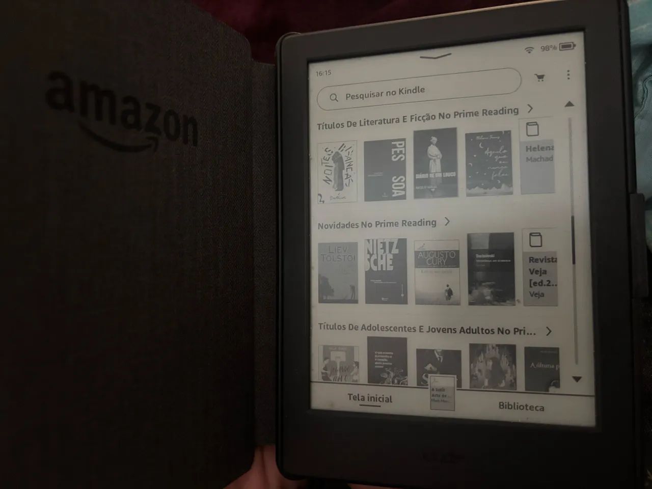 Kindle 8a geração excelente estado de conservação  - Foto 4