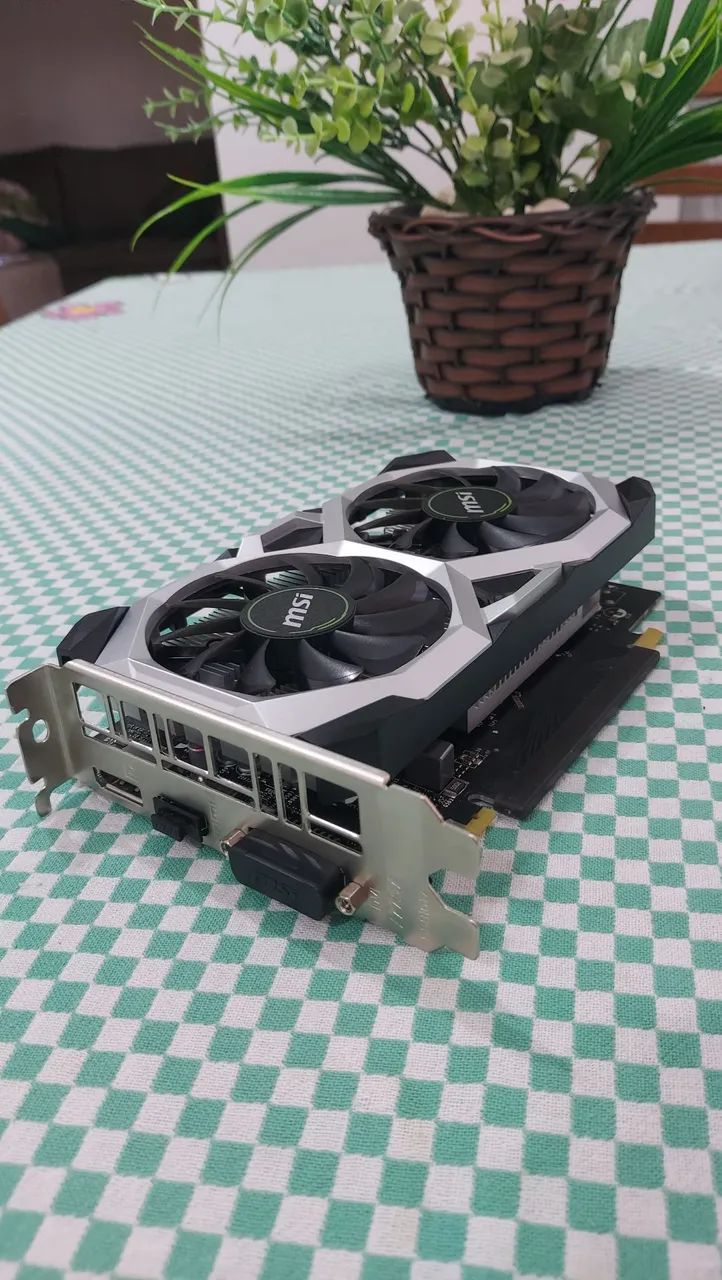 MSI NVIDIA GTX 1650 4GB DDR6 Ventus XS OC - Foto 3